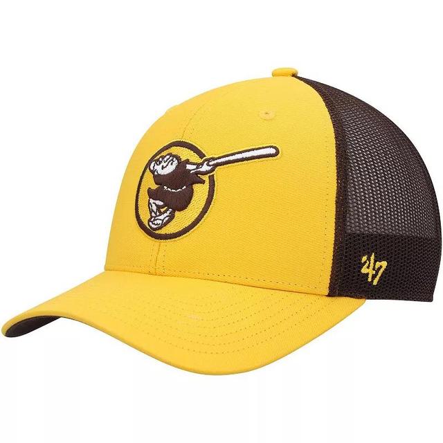 Mens 47 San Diego Padres Secondary Trucker Snapback Hat Product Image