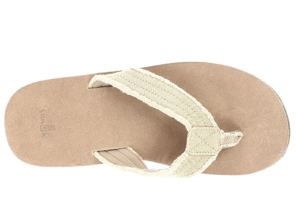 Sanuk Fraid Not (Natural) Men's Sandals Product Image