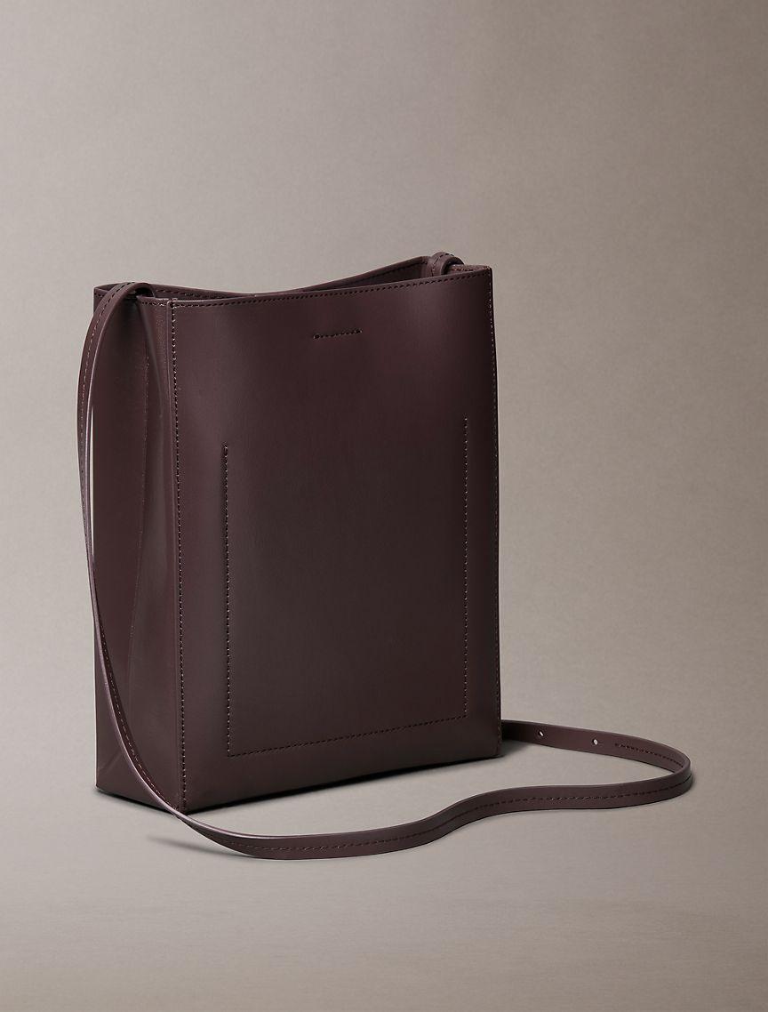 Line Leather Crossbody Bag Product Image