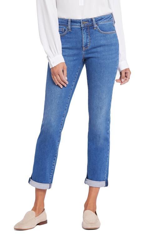 NYDJ Sheri Cuffed Ankle Slim Jeans Product Image