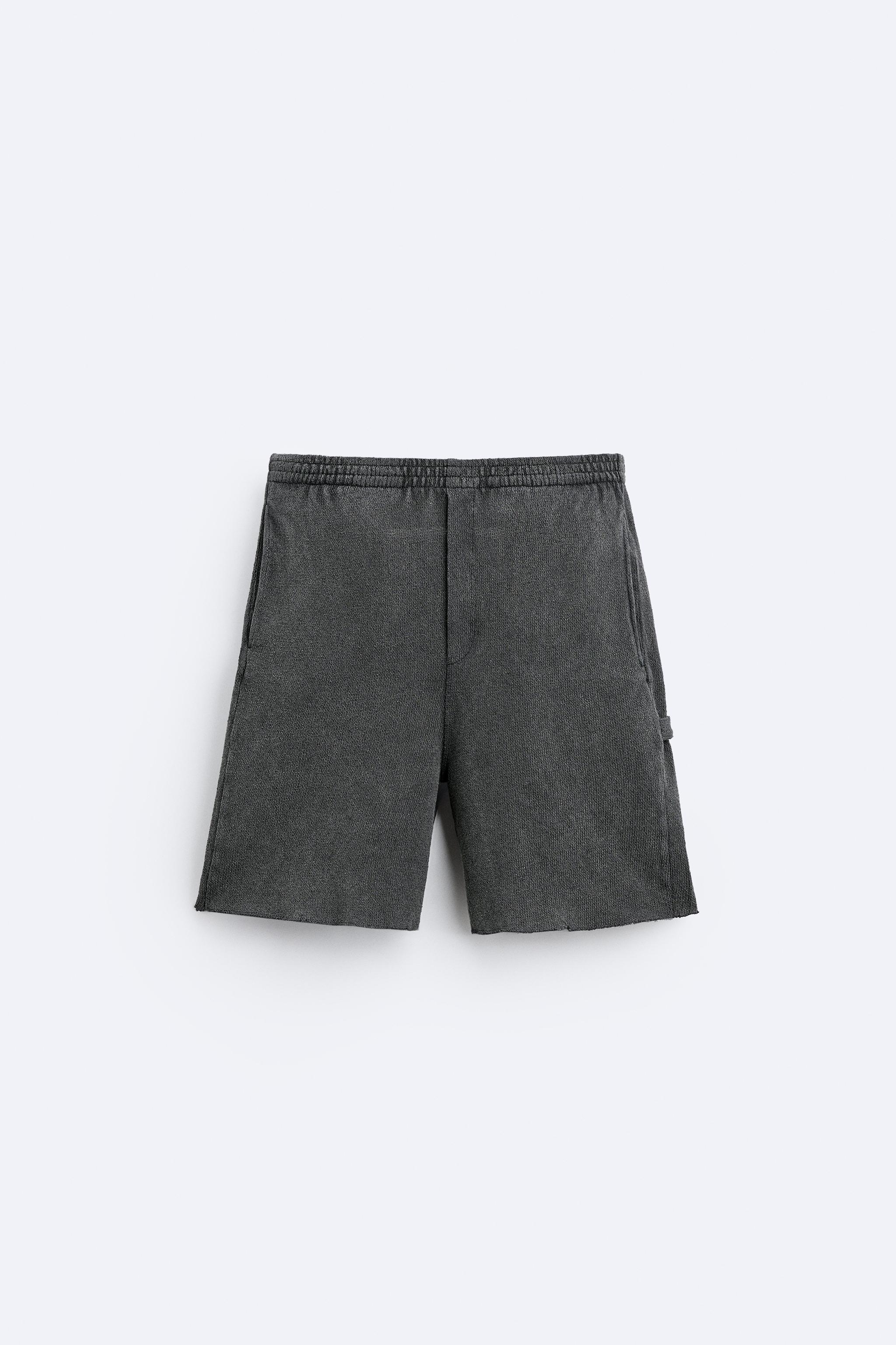 WASHED KNIT SHORTS Product Image