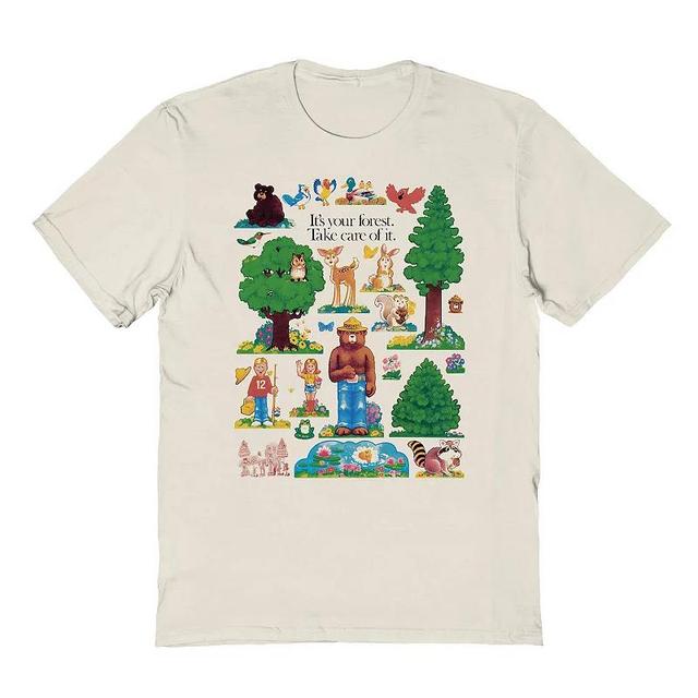 Mens Smokey Bear Take Care Of It Graphic Tee Product Image