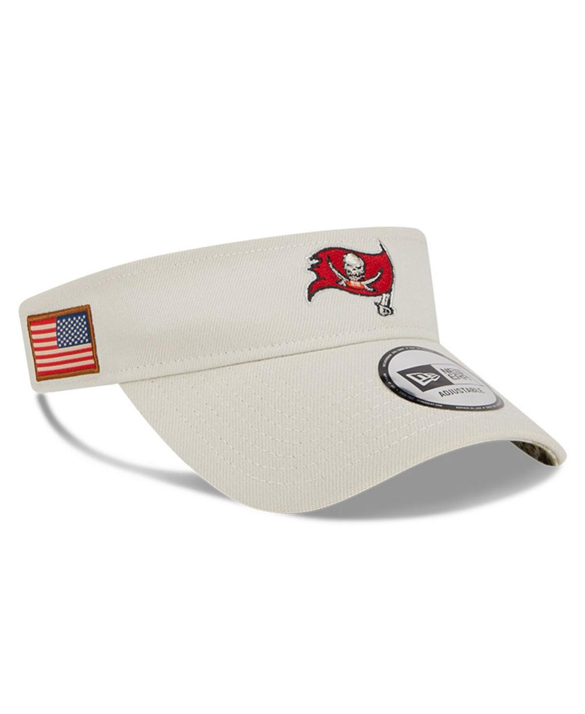 Mens New Era Stone Tampa Bay Buccaneers 2023 Salute To Service Visor Product Image