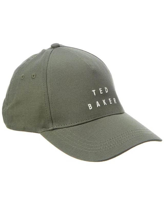 Matties Branded Cap In Green Product Image