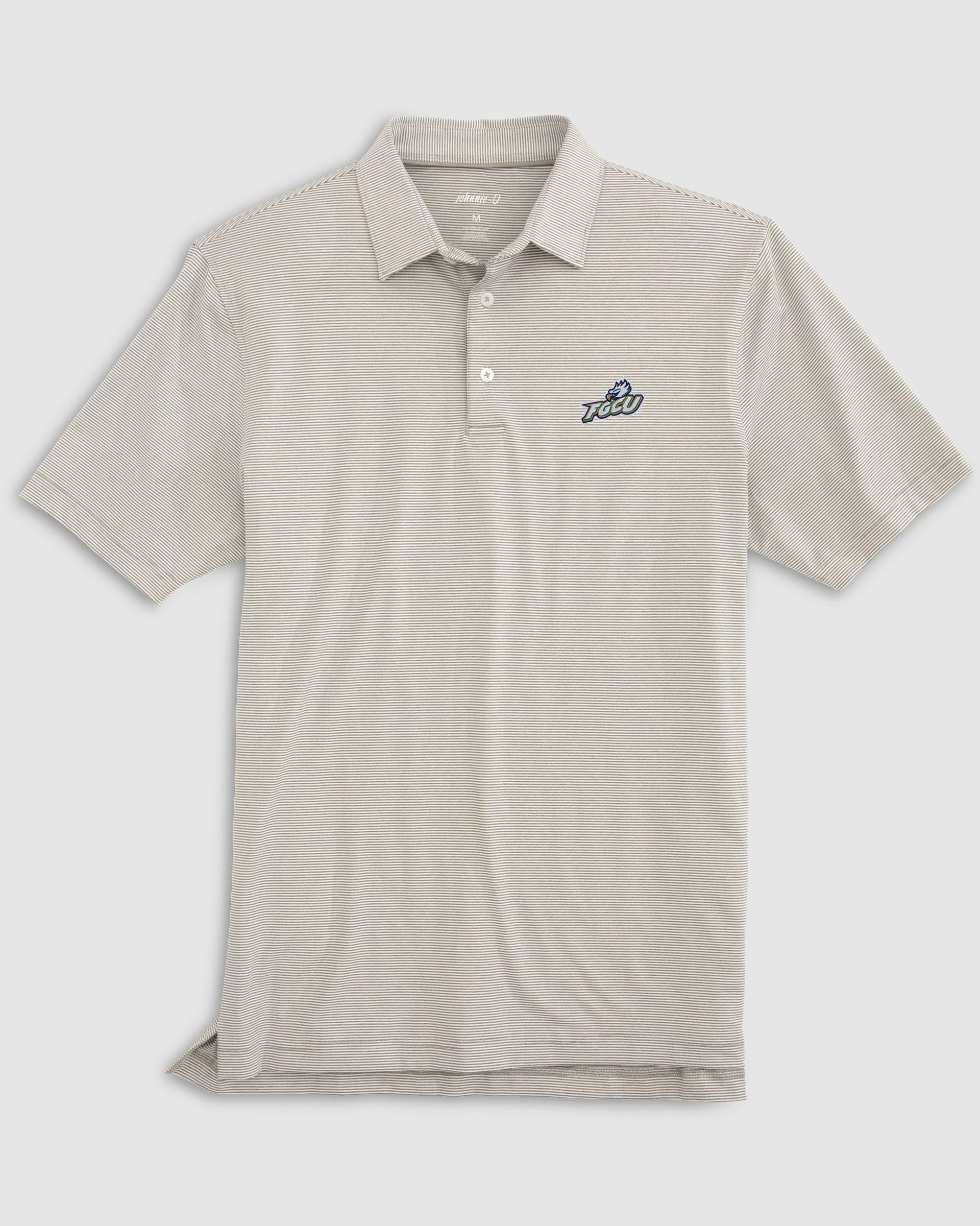 johnnie-O Florida Lyndon Striped Jersey Performance Polo Product Image