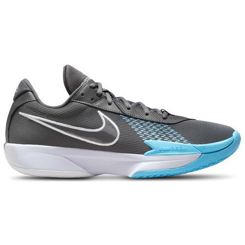 Nike Mens Air Zoom G.T. Cut Academy - Basketball Shoes Football Grey/Baltic Blue/Iron Grey Product Image