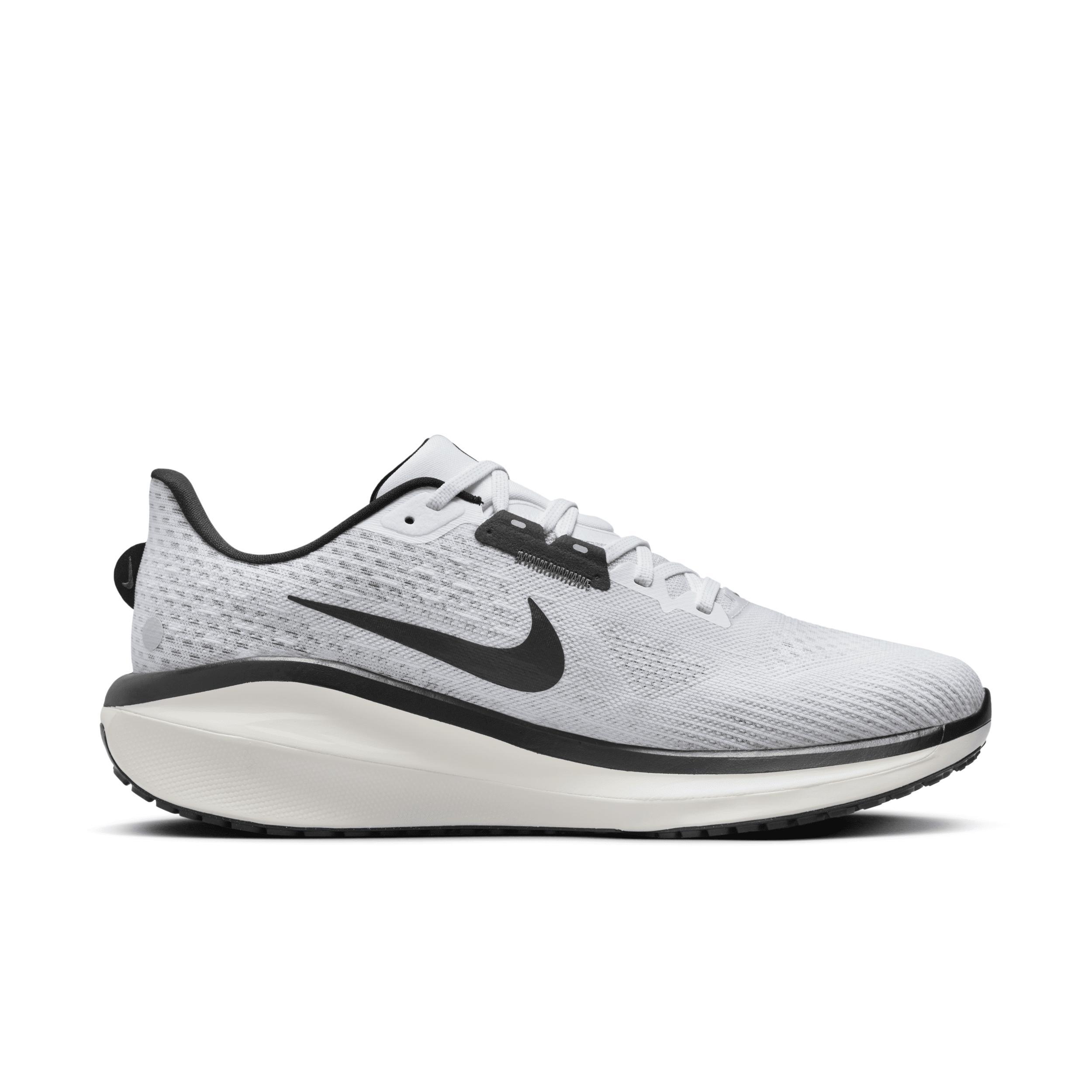 Nike Mens Nike Vomero 17 - Mens Shoes White/Black/Pure Platinum Product Image