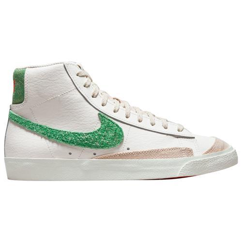 Nike Mens Blazer Mid 77 Vintage - Shoes Orange/Green/White Product Image