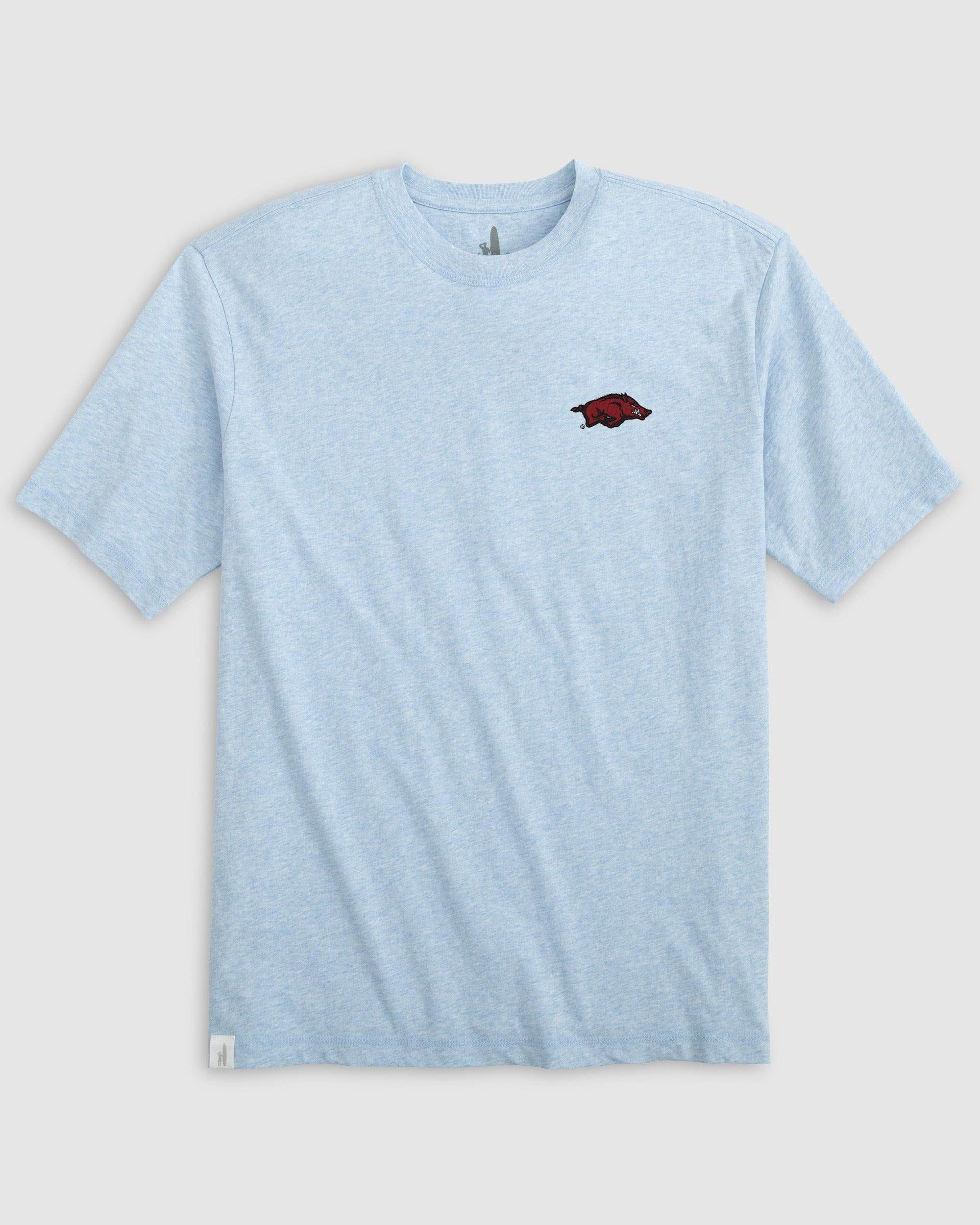 Florida Atlantic Heathered Spencer Cotton T-Shirt Male Product Image