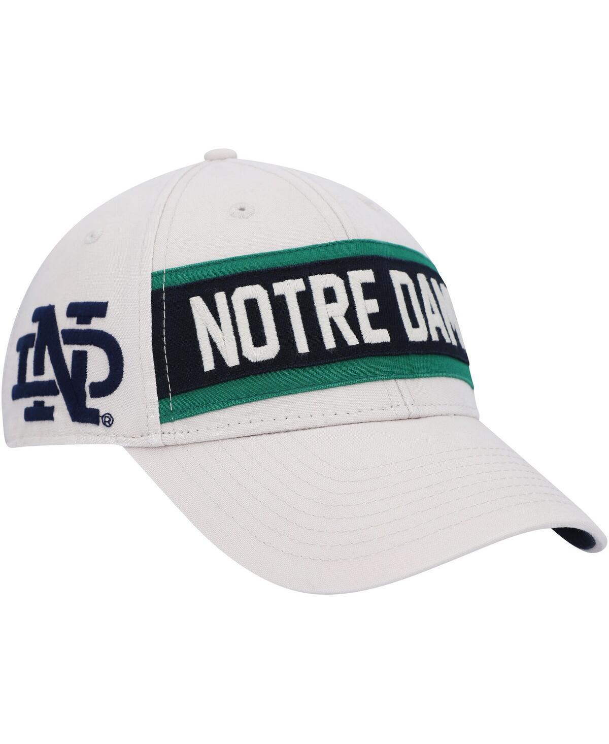 Mens 47 Brand Cream Notre Dame Fighting Irish Crossroad Mvp Adjustable Hat Product Image