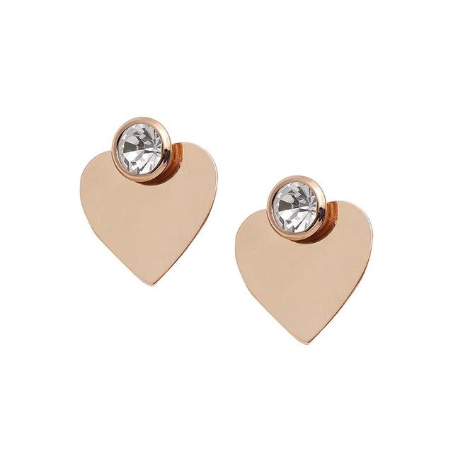 Sohi Womens Heart Drop Earrings Product Image