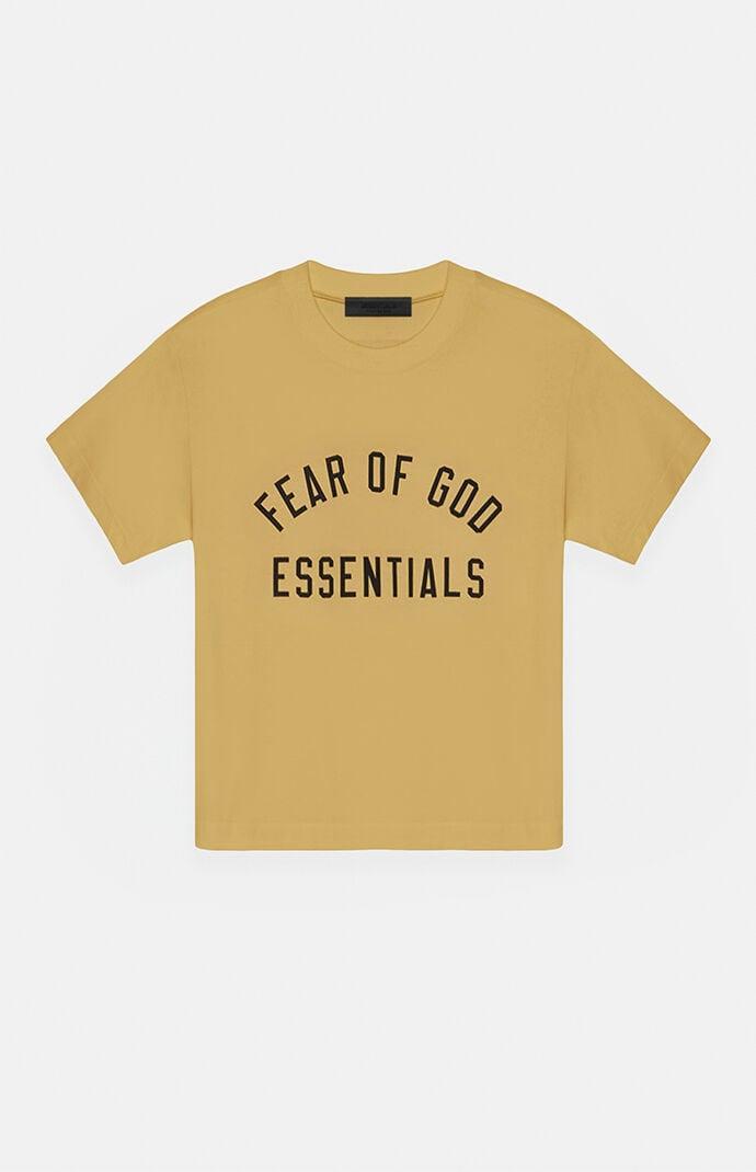 Fear of God Essentials Women's Tri-Blend Crew Neck T-Shirt - Product Image