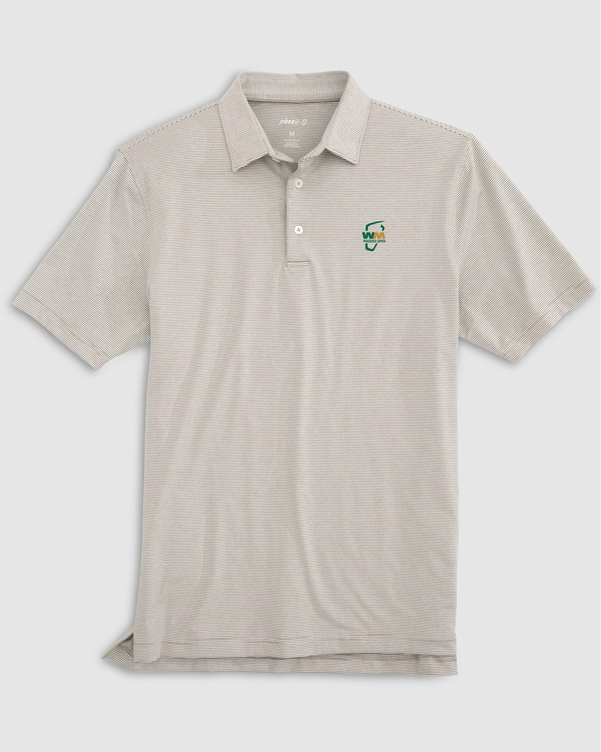 WM Phoenix Open Lyndonn Striped Jersey Performance Polo Product Image