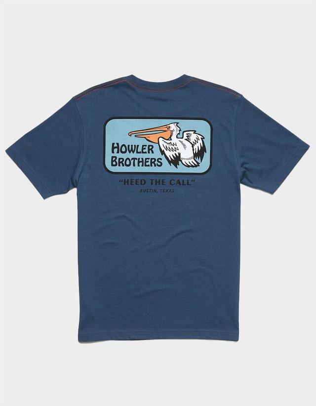 HOWLER BROTHERS Pelican Badge Mens Tee Product Image