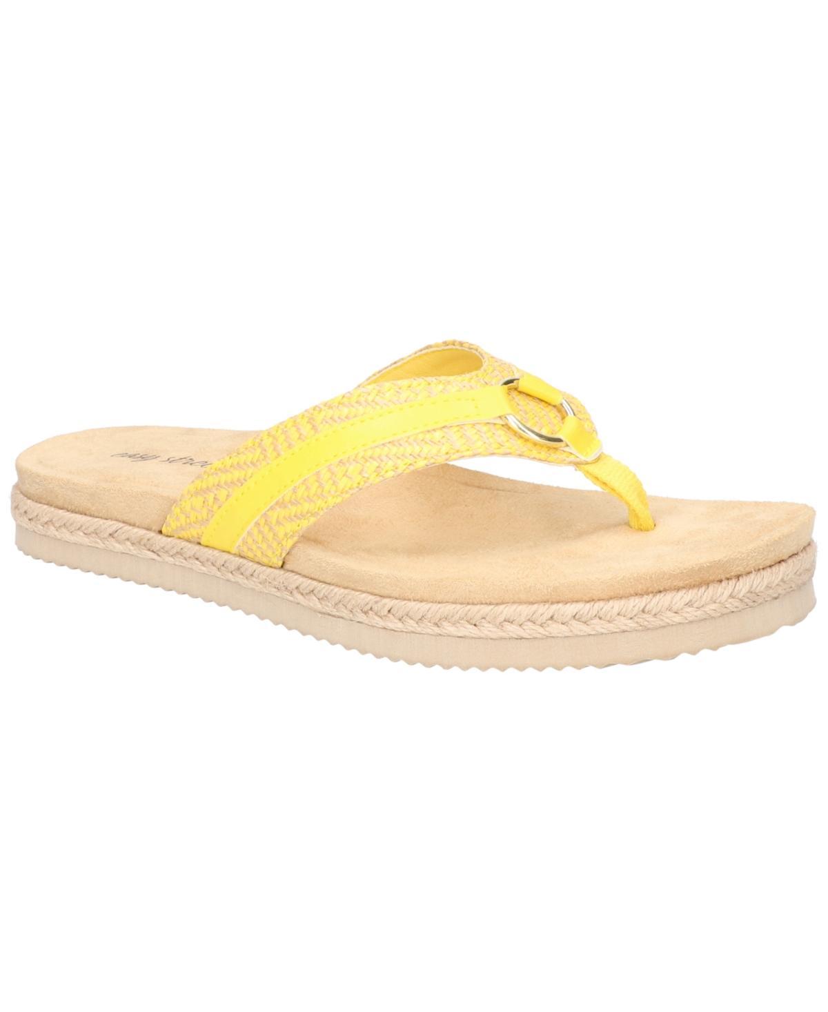 Easy Street Womens Starling Slip-On Thong Sandals Product Image