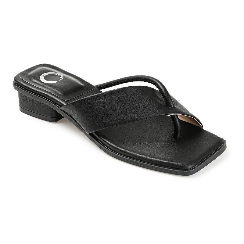 Journee Collection Mina Tru Comfort Foam Womens Heeled Thong Sandals Product Image