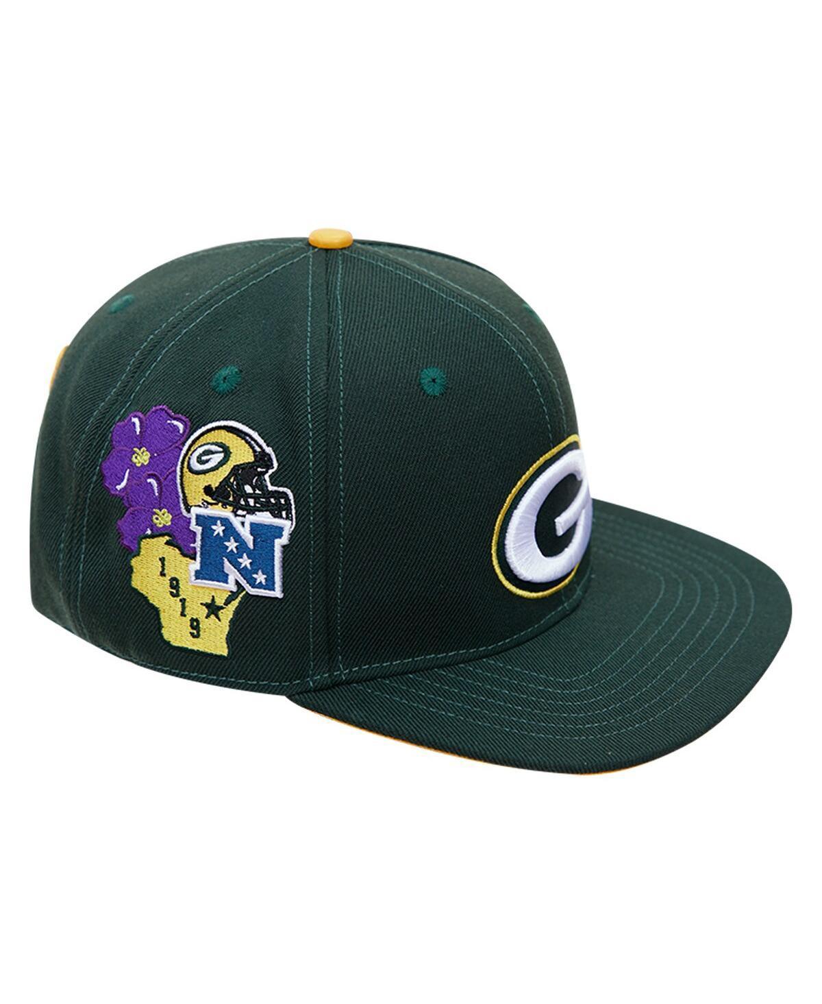 Mens Pro Standard Green Green Bay Packers Hometown Snapback Hat Product Image