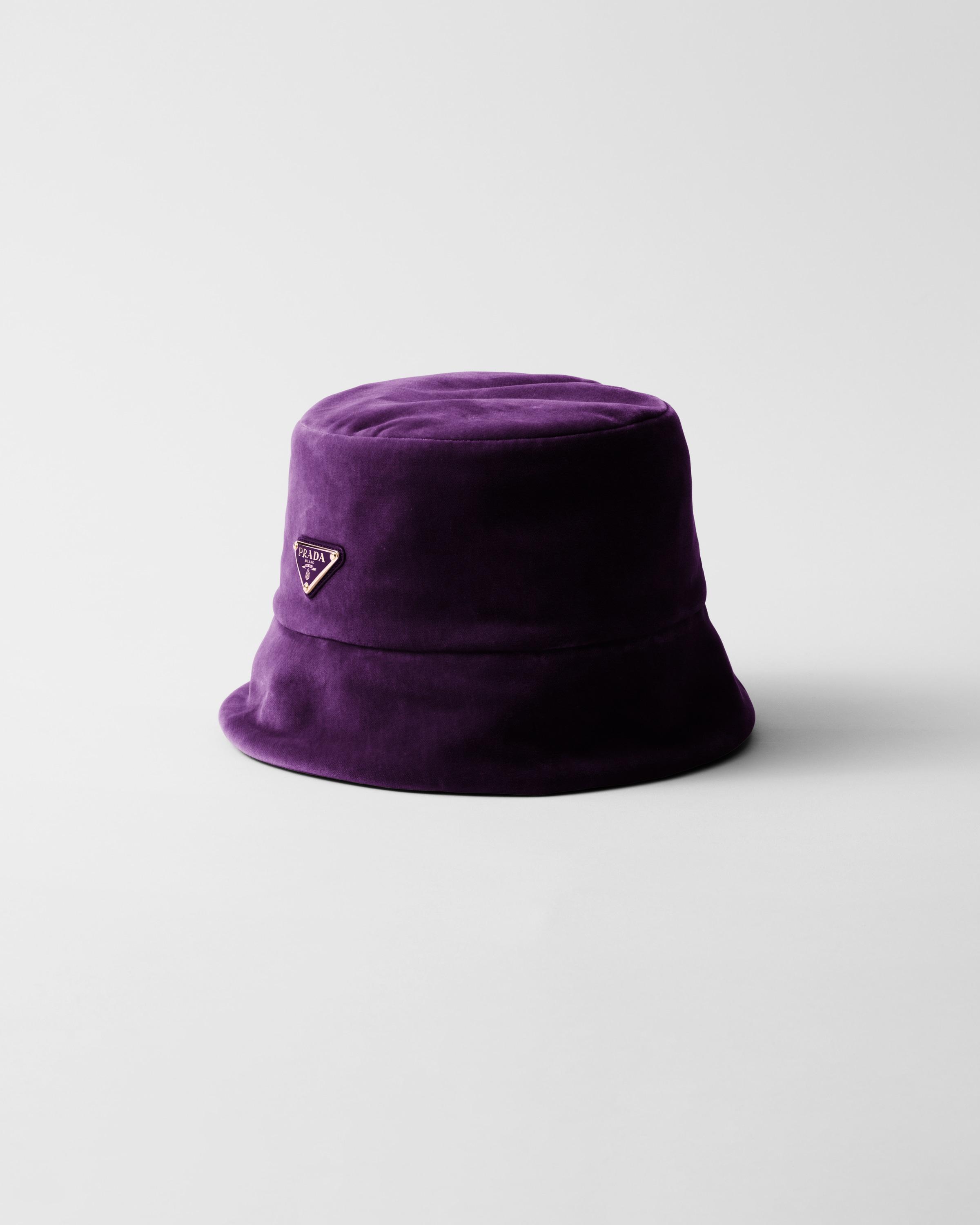 Velvet bucket hat Product Image