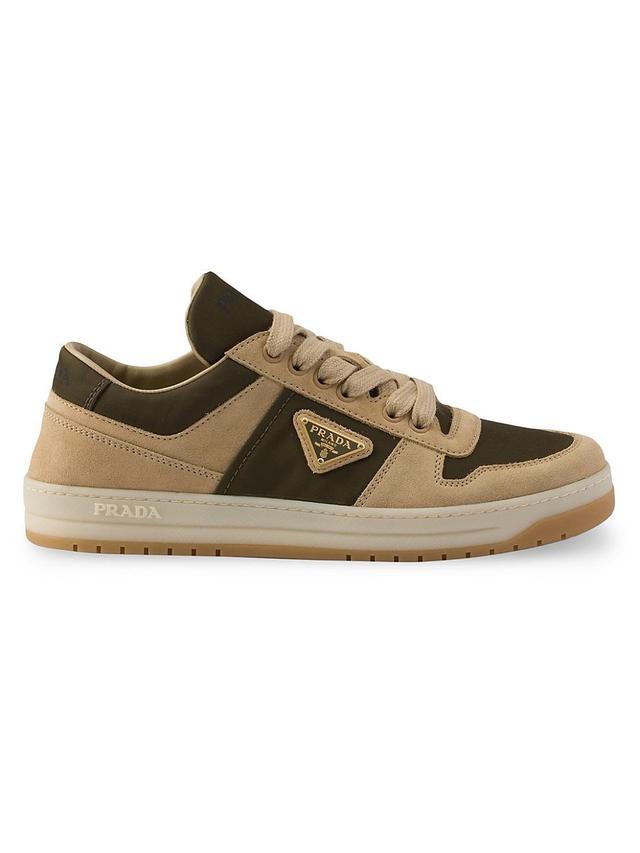 Womens Downtown Suede and Re-Nylon Sneakers Product Image