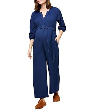 Nom Maternity Alma Maternity/Nursing Jumpsuit Product Image