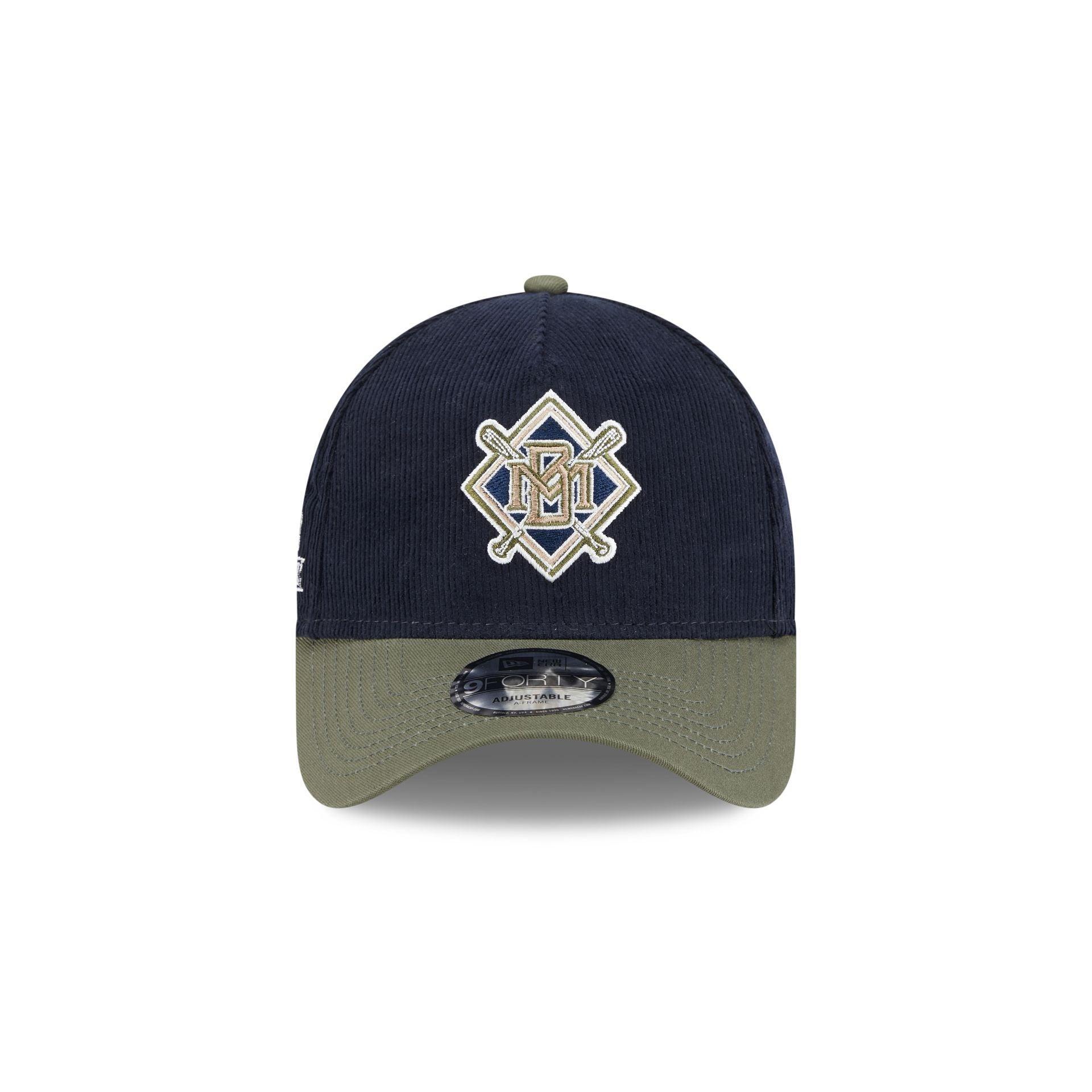 Oakland Athletics Navy 9FORTY A-Frame Snapback Hat Male Product Image