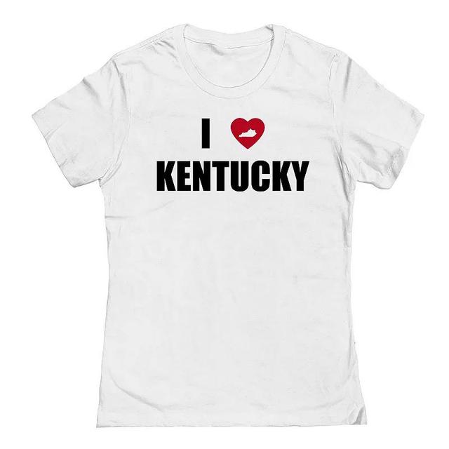 Juniors I Heart Kentucky Graphic Tee, Womens Product Image