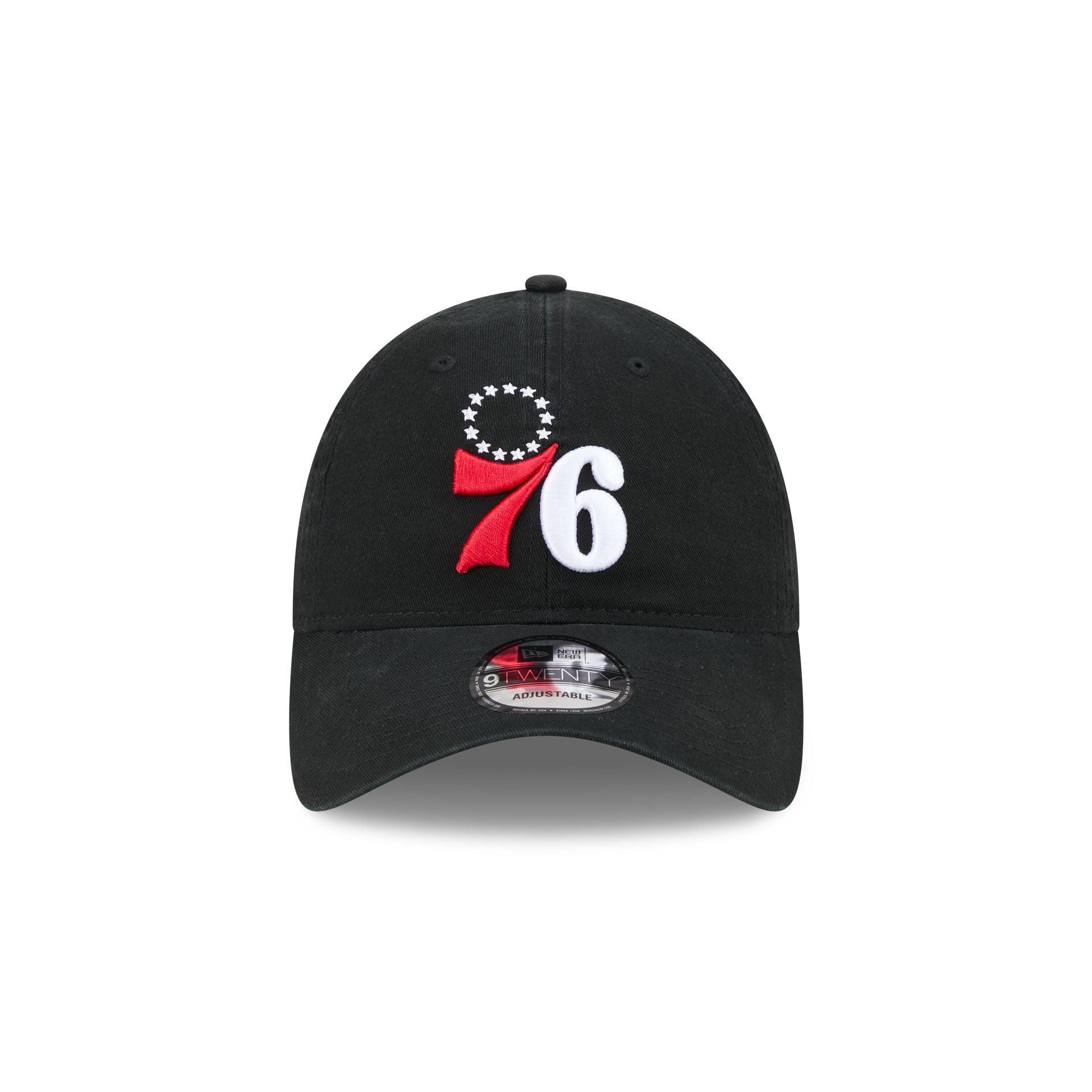 Philadelphia 76ers Black 9TWENTY Adjustable Hat Male Product Image