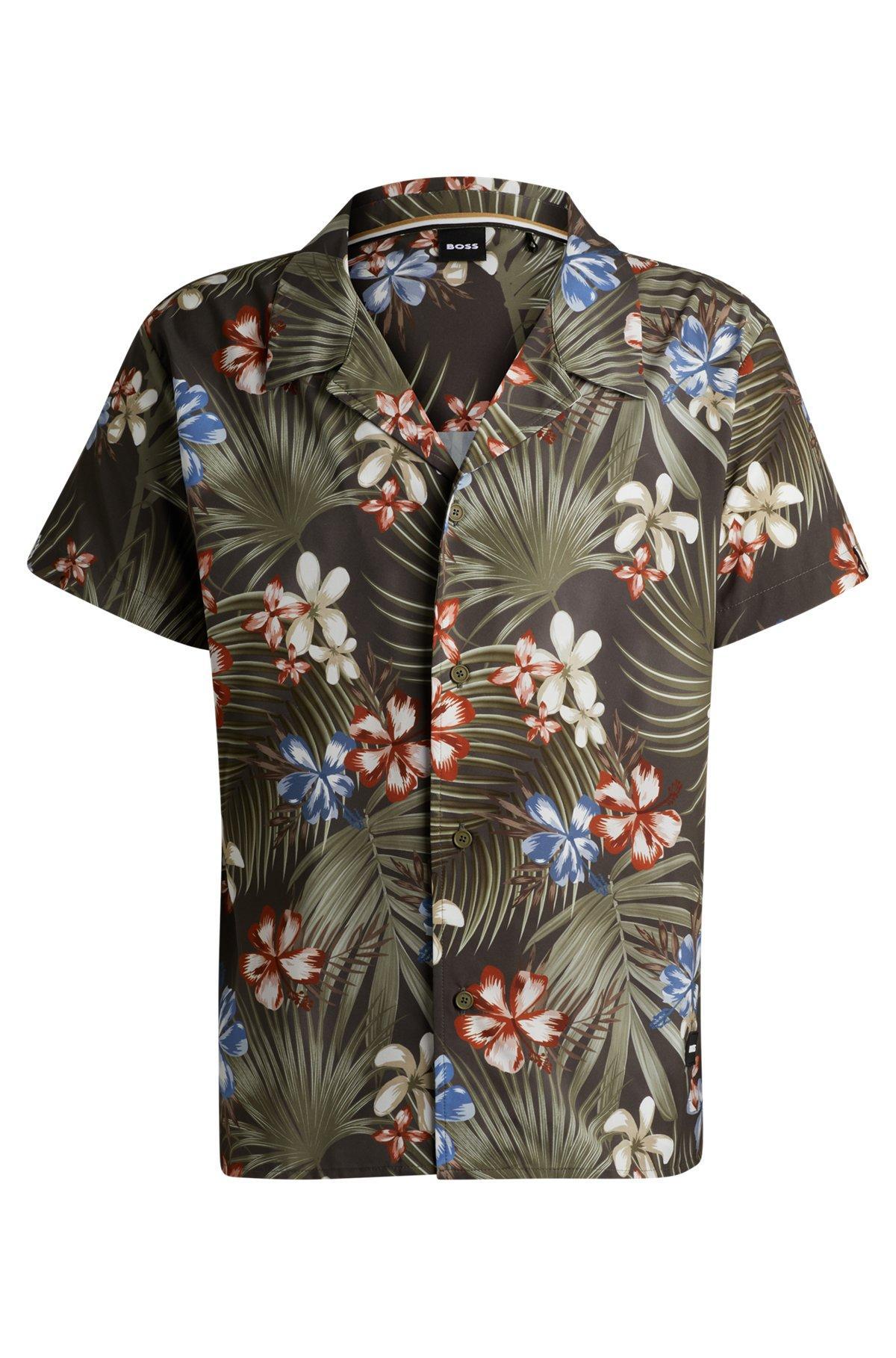 Regular-fit shirt with seasonal print Product Image