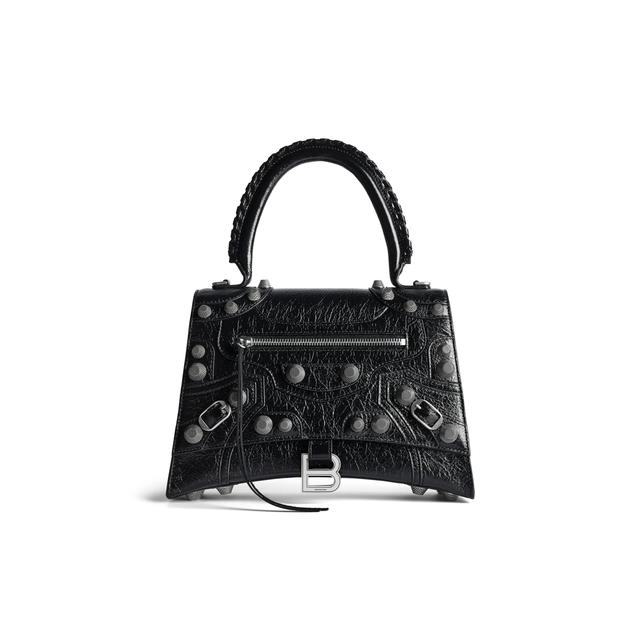 Women's Hourglass X Le Cagole Medium Handbag in Black Product Image