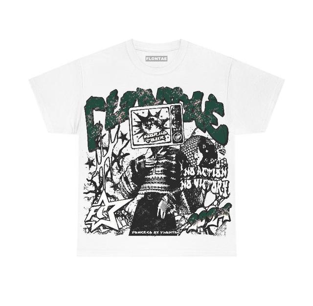 Oxidized Green 4s Flontae T-Shirt No Victory Graphic Product Image