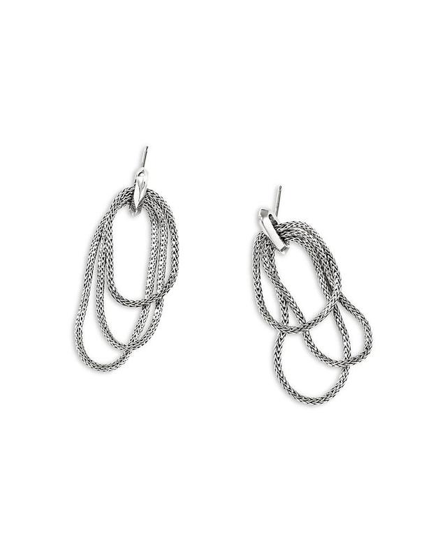 John Hardy Classic Chain Link Drop Earrings Product Image