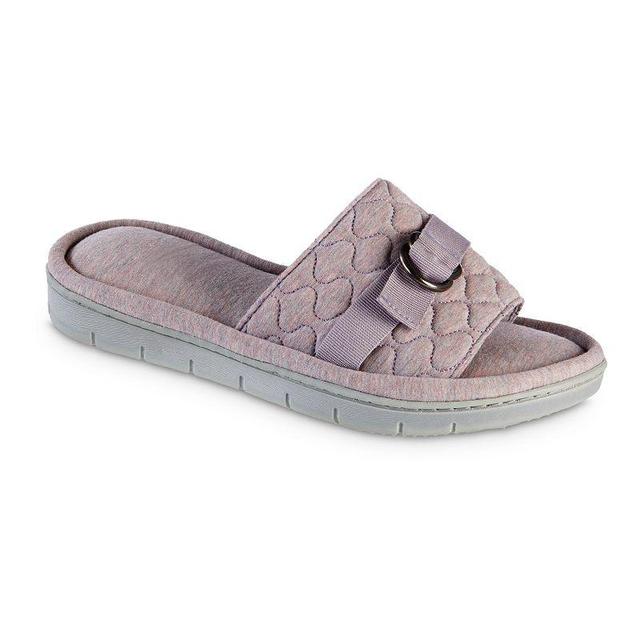 isotoner Comfort Quilted Womens Slide Slippers Product Image