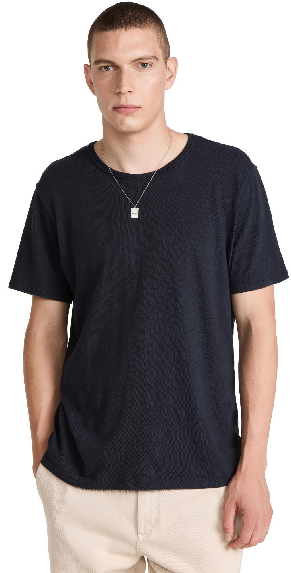 rag & bone Slim Fit Slubbed Cotton T-Shirt Product Image