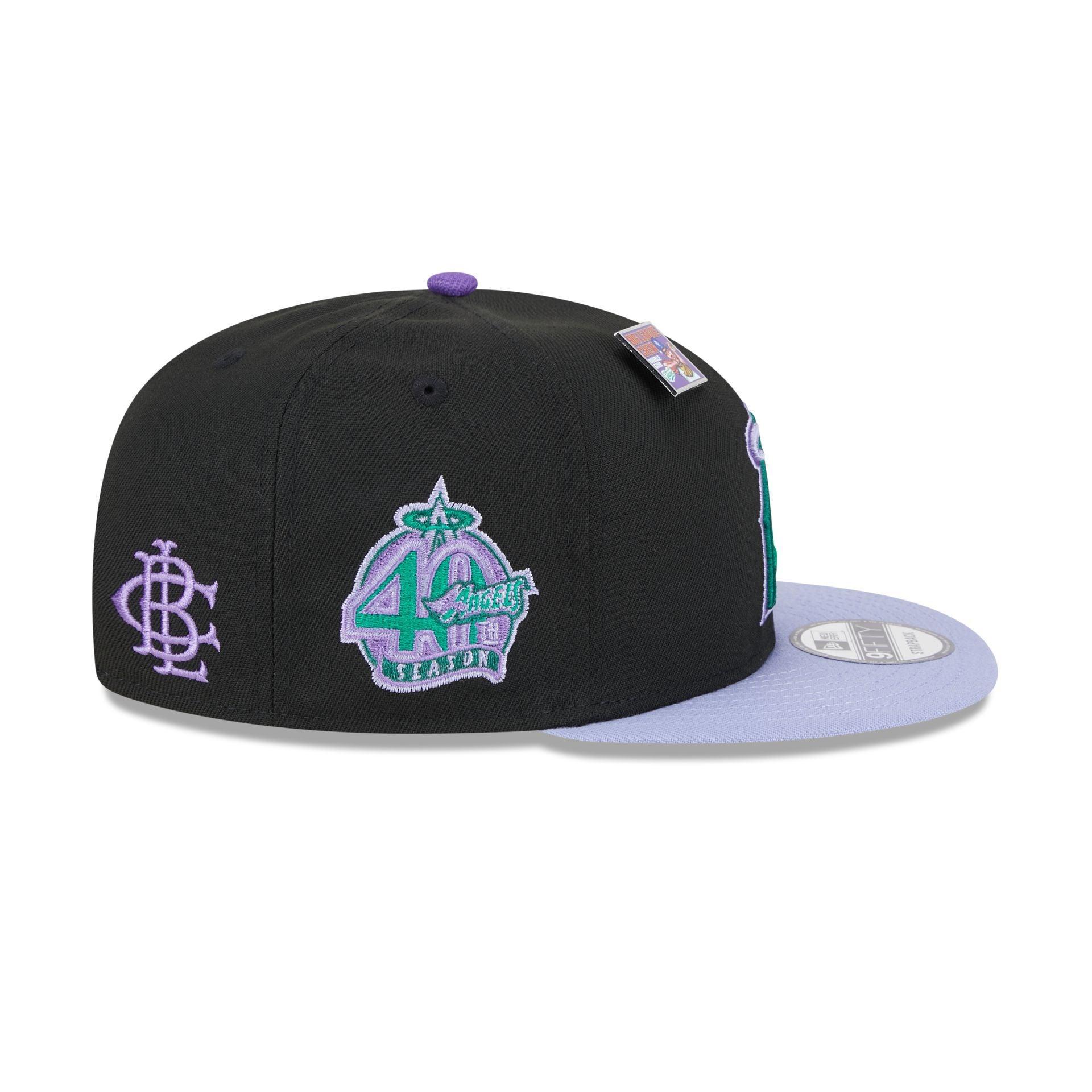 Big League Chew X Los Angeles Angels Grape 9FIFTY Snapback Hat Male Product Image