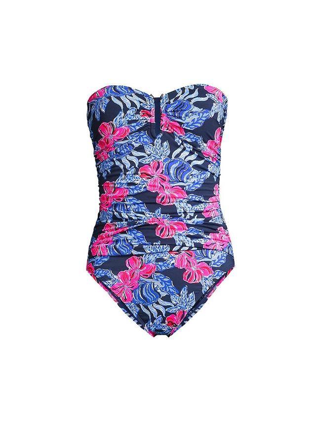 Womens Farlee Floral One-Piece Swimsuit Product Image