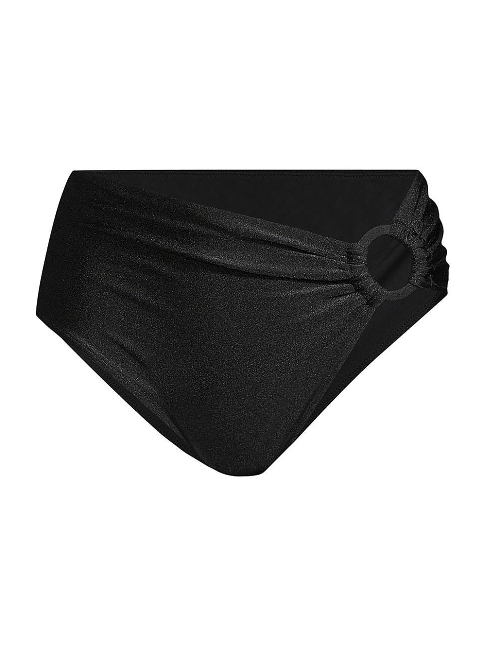 Womens Mid-Rise O-Ring Bikini Bottoms Product Image