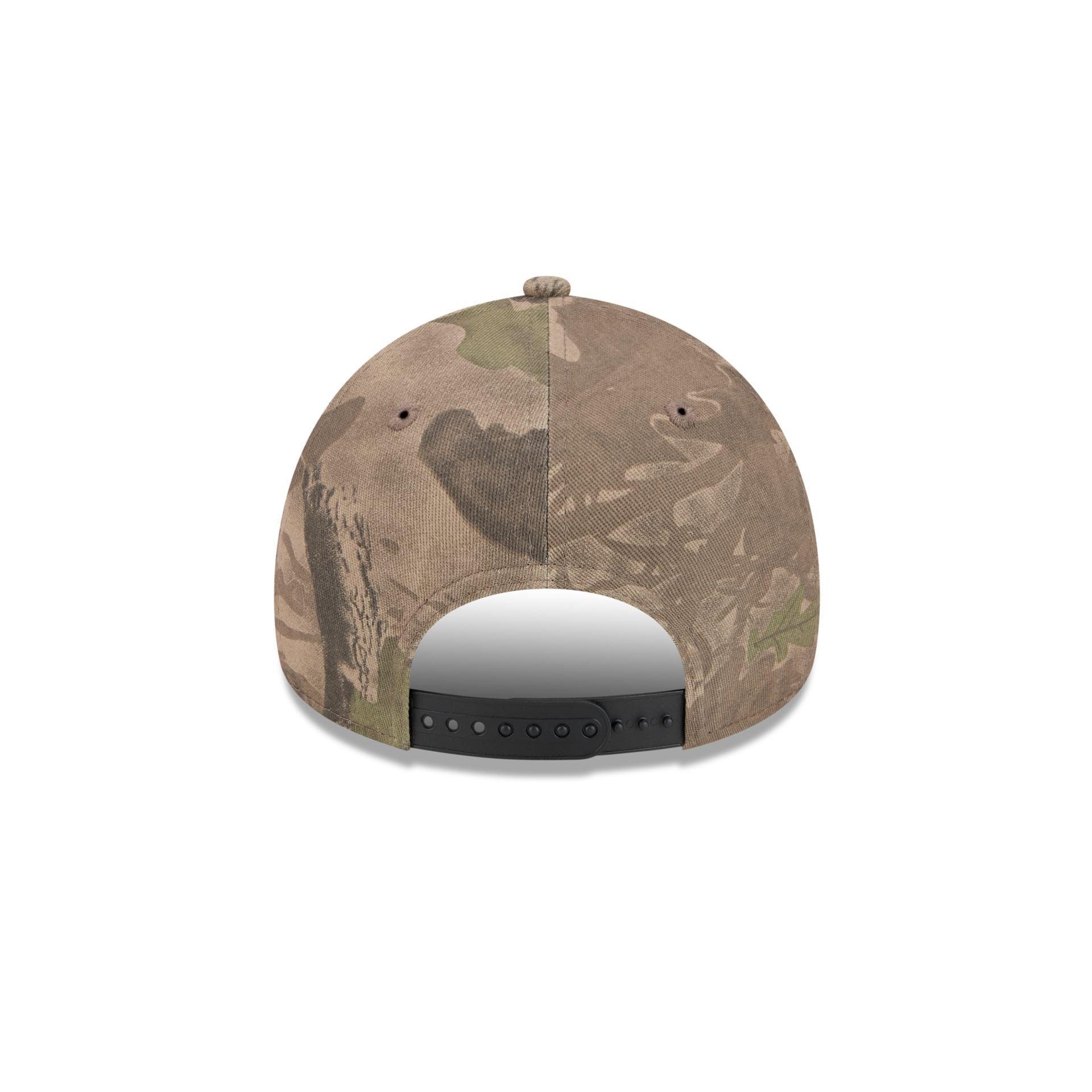 Detroit Tigers Leaf Camo 9FORTY A-Frame Snapback Hat Male Product Image