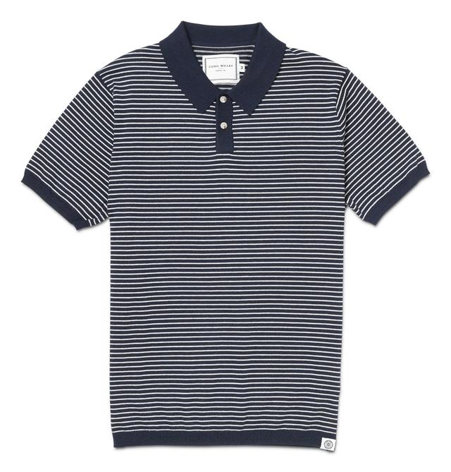 SeaWell™ Striped Knit Polo Male Product Image