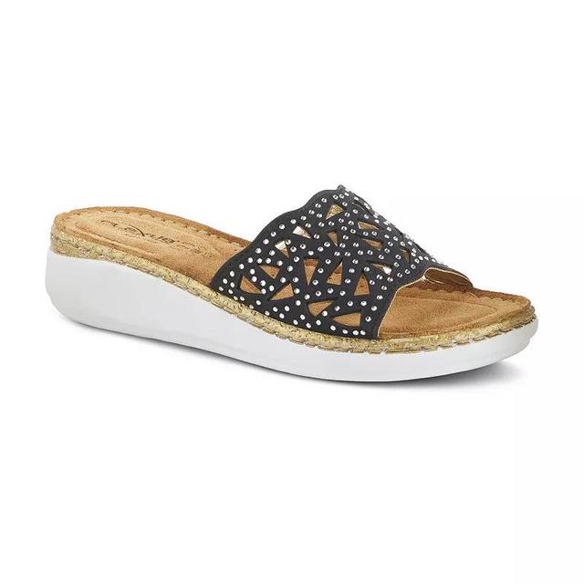 Flexus by Spring Step Windom Womens Rhinestone Slide Sandals Product Image