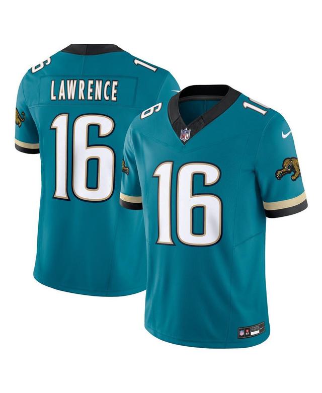 Nike Mens Trevor Lawrence Teal Jacksonville Jaguars Prowler Throwback Vapor F.u.s.e. Limited Jersey - Teal Product Image