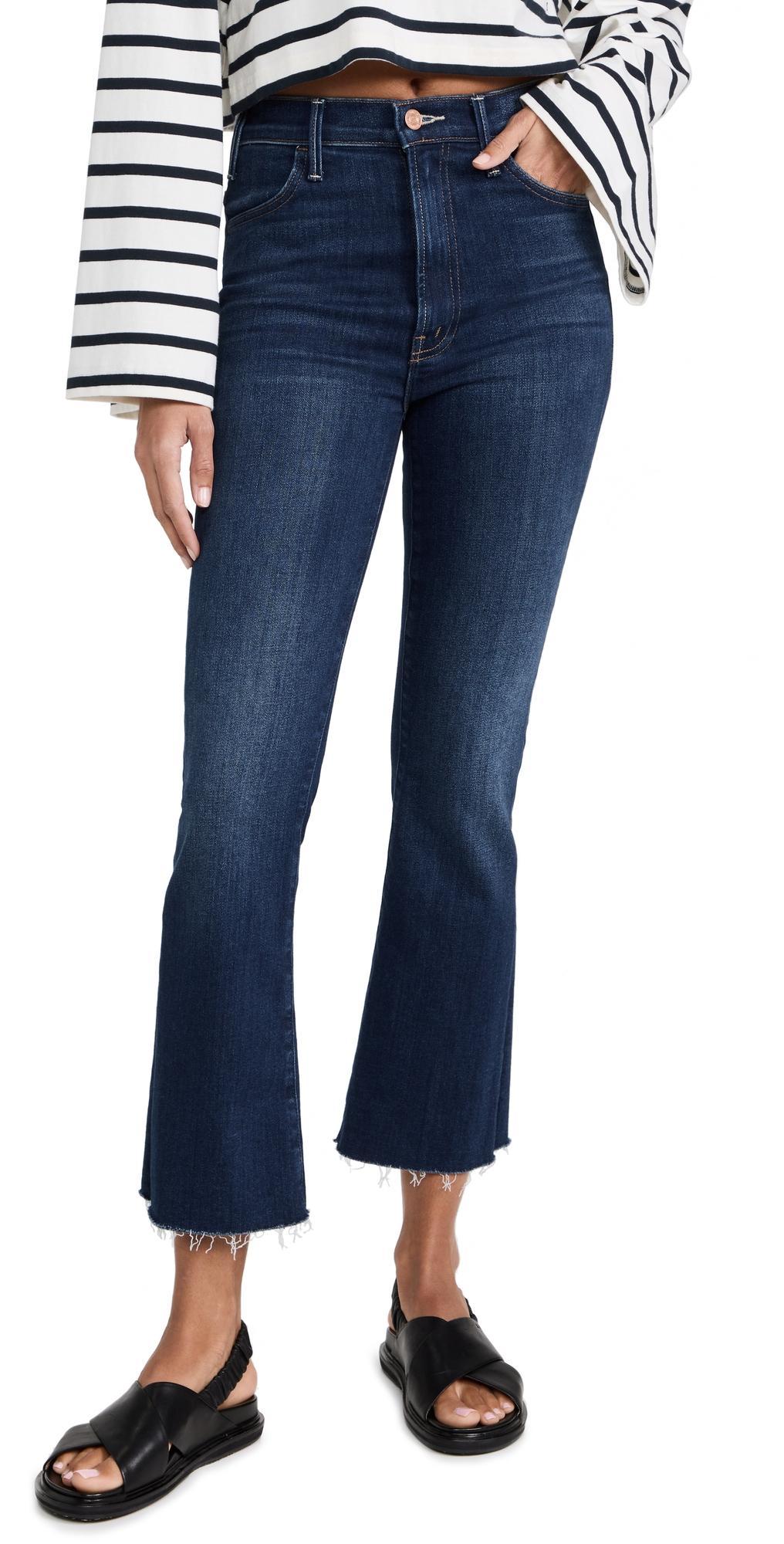 Womens The Hustler Ankle-Crop Jeans Product Image