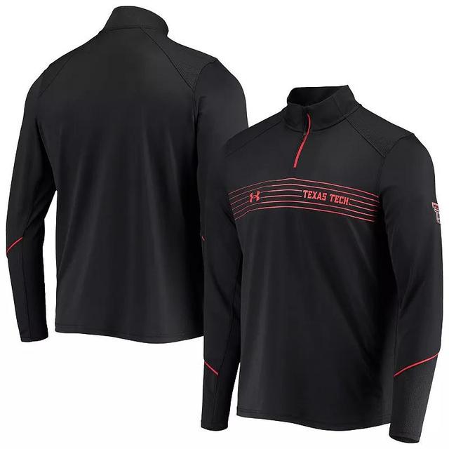 Mens Under Armour Texas Tech Red Raiders Sideline Performance Lightweight Quarter-Zip Jacket Product Image