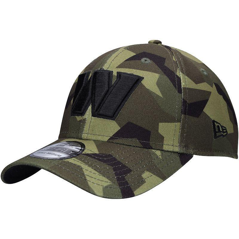 Mens New Era Camo Washington Commanders Mutated 39THIRTY Flex Hat Product Image