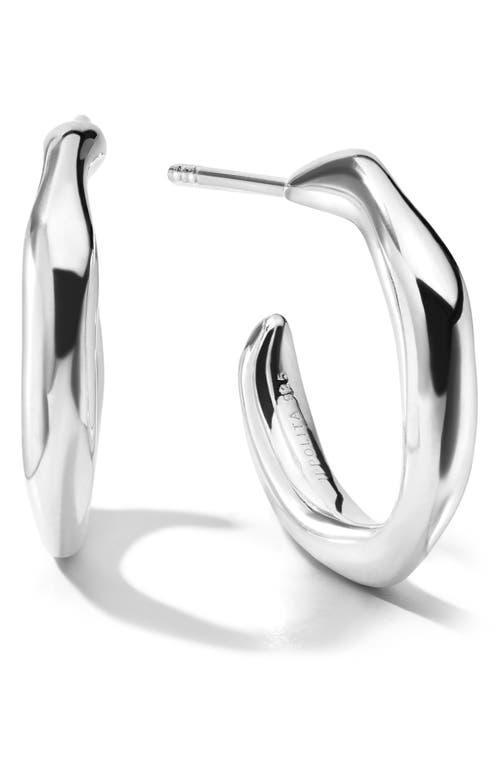 Ippolita Classico Squiggle Hoop Earrings Product Image