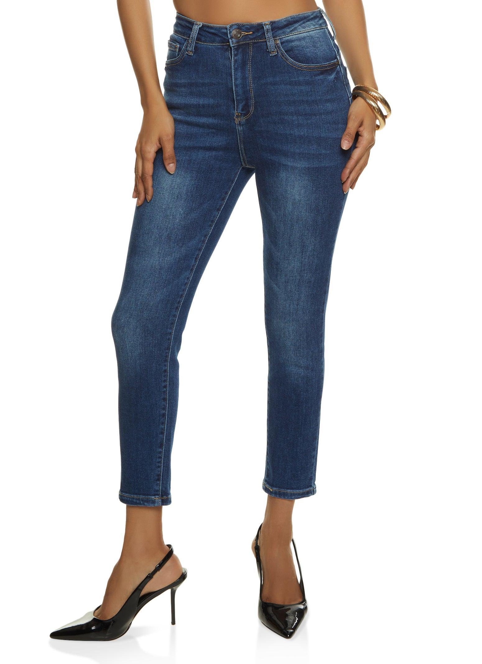 Womens WAX Whiskered Cropped Skinny Jeans Product Image