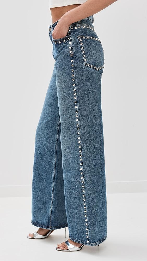 Reformation Cary High Rise Slouchy Wide Leg Jeans | Shopbop Product Image