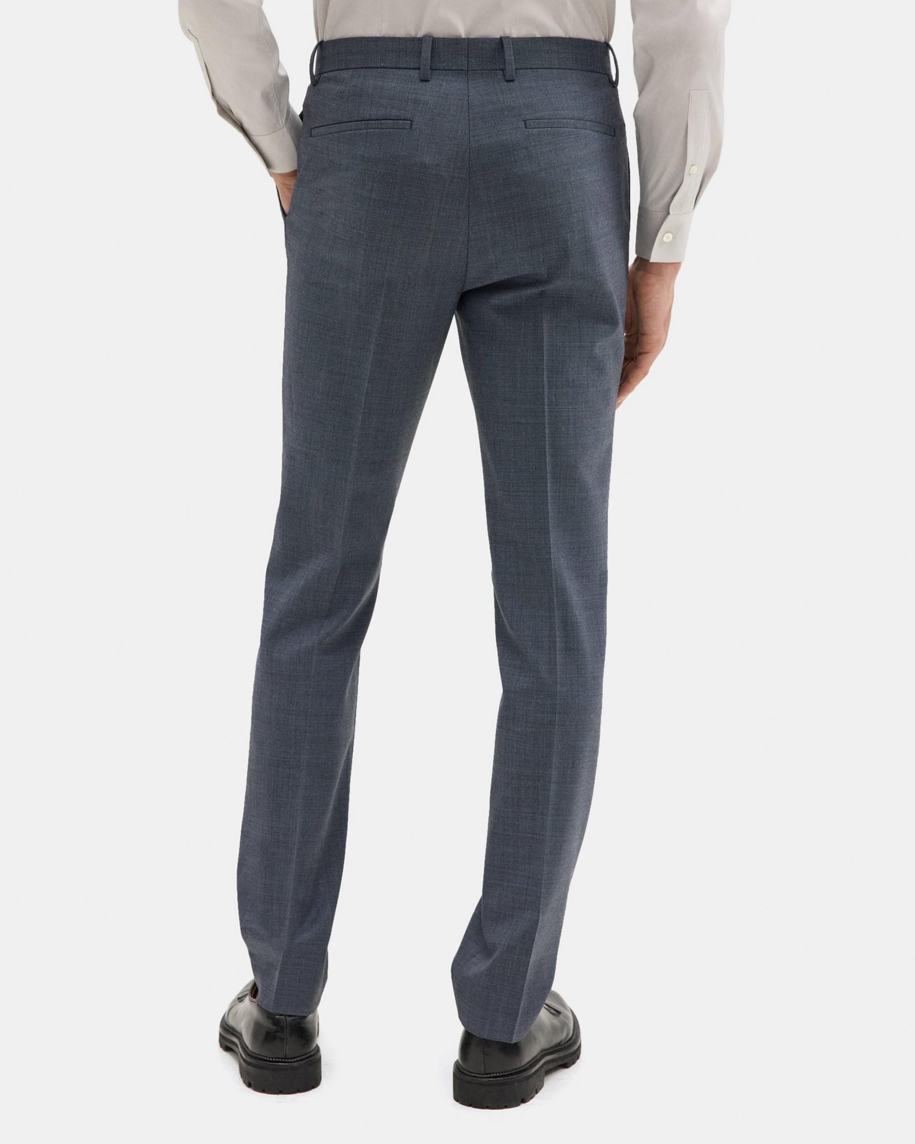 Slim-Fit Suit Pant in Wool-Blend Mélange Product Image