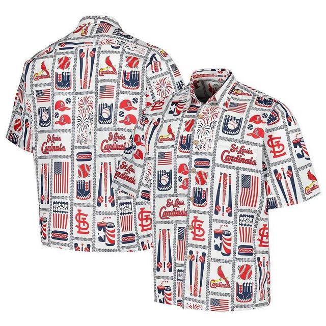 Mens Reyn Spooner St. Louis Cardinals Americana Button-Up Shirt Product Image