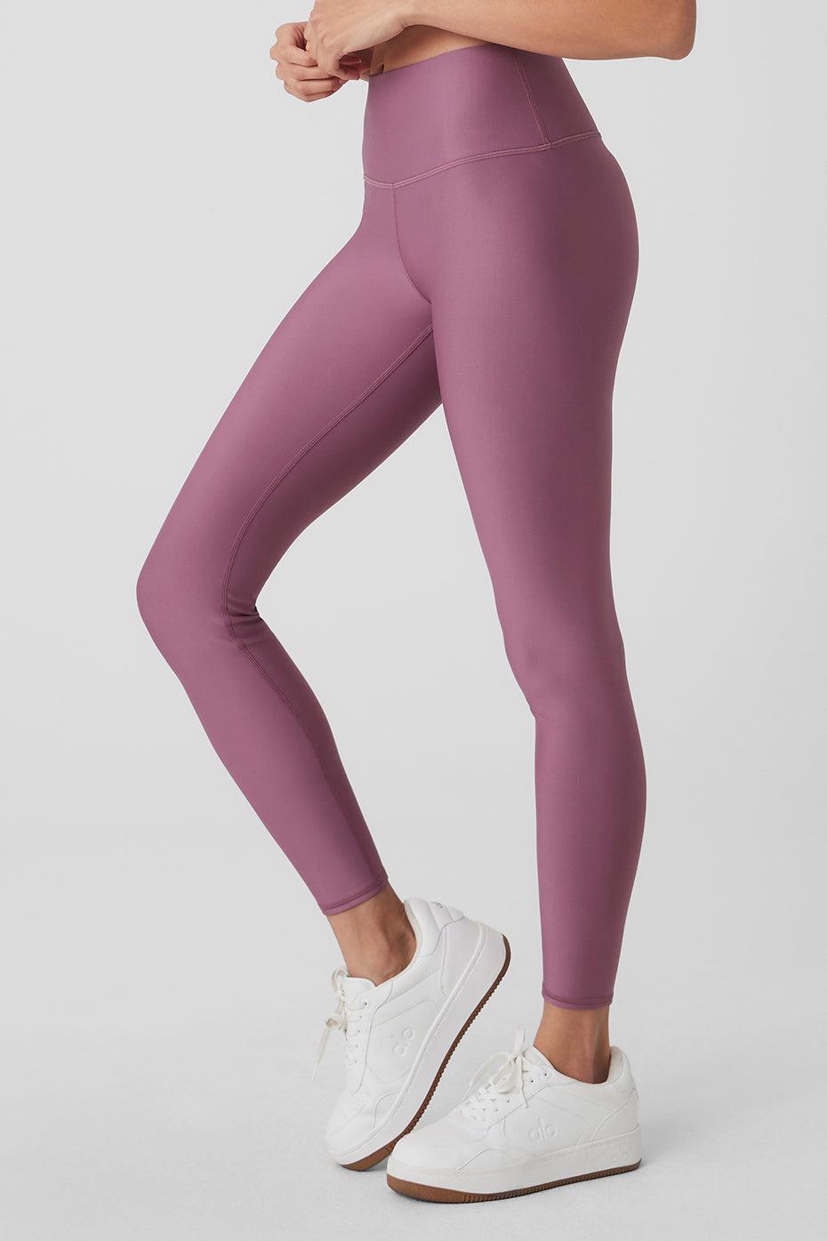 Airlift Winter Warm High-Waist Legging - Soft Mulberry Female Product Image