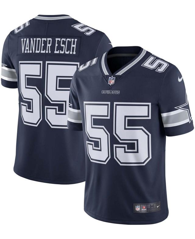 Mens Nike Leighton Vander Esch Dallas Cowboys Vapor Limited Player Jersey Blue Product Image